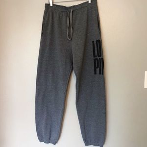 PINK Victoria’s Secret Grey Sweatpants Small